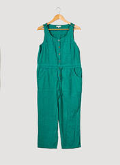 Combi-pantalon vert AGATHE & LOUISE pour femme seconde vue