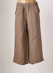 Pantalon 7/8 marron AGATHE & LOUISE pour femme seconde vue