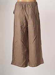 Pantalon 7/8 marron AGATHE & LOUISE pour femme seconde vue