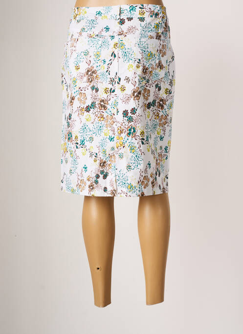 Jupe mi-longue marron AGATHE & LOUISE pour femme