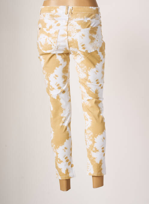 Pantalon 7/8 beige AGATHE & LOUISE pour femme
