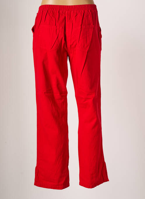 Pantalon droit rouge AGATHE & LOUISE pour femme
