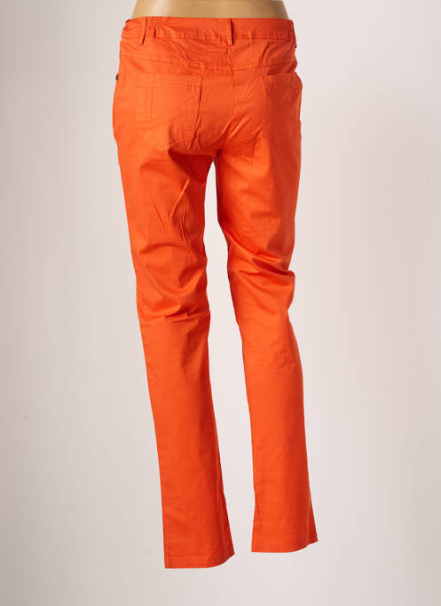 Pantalon slim orange AGATHE & LOUISE pour femme