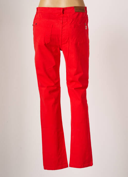 Pantalon slim rouge AGATHE & LOUISE pour femme