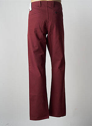 Pantalon chino stretch taille normale rouge DOCKERS homme