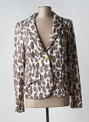 Blazer fausses poches marron AIRFIELD femme