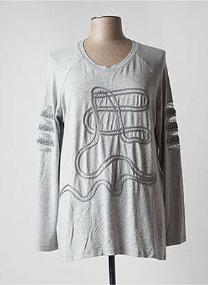 T-shirt gris ALAIN MURATI pour femme