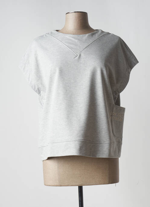 Sweat-shirt gris GUS pour femme