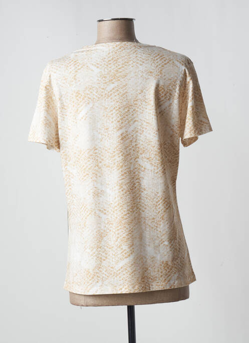 T-shirt beige EVA KAYAN pour femme