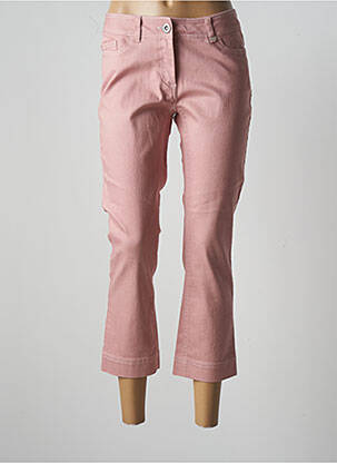 Pantacourt coupe droite taille normale rose AIRFIELD femme