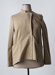 Veste casual coupe droite marron GUS femme