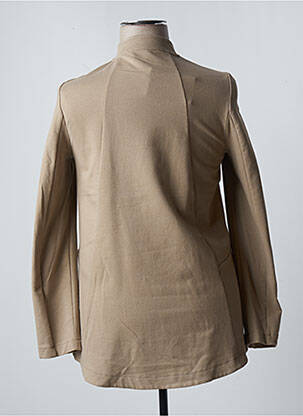Veste casual coupe droite marron GUS femme