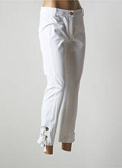 Pantalon 7/8 blanc AIRFIELD pour femme seconde vue