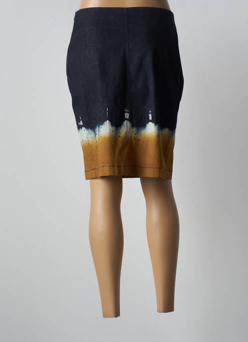 Jupe mi-longue bleu FUEGO WOMAN pour femme