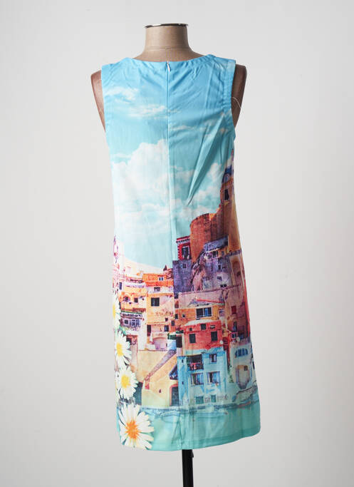 Robe mi-longue bleu ESPRIT DE LA MER pour femme