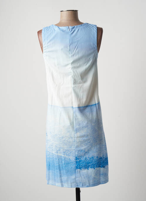 Robe mi-longue bleu ESPRIT DE LA MER pour femme