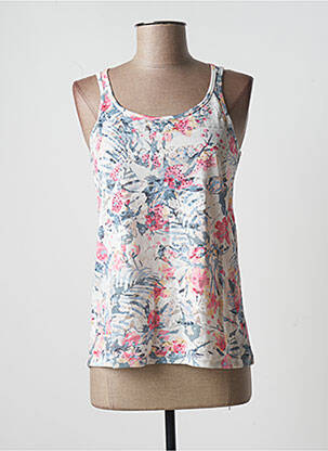 Top tissage jersey sans manche blanc ESPRIT DE LA MER femme