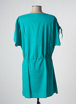 Robe courte manches courtes manches courtes vert SIMONE PERELE femme