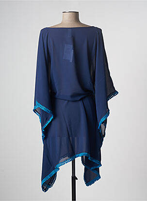 Robe de plage fermeture liens à nouer bleu SIMONE PERELE femme