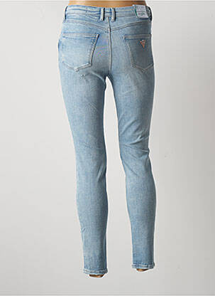 Jeans skinny taille haute taille haute bleu GUESS femme