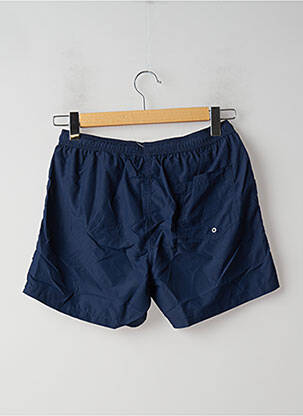 Short de bain tissage imperméable bleu DAN JOHN homme