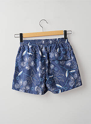 Short de bain imprimé fantaisie bleu DAN JOHN homme