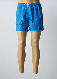 Short de bain effet matière satinée bleu DAN JOHN homme