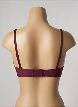 Soutien-gorge tissage tulle haut soutien-gorge emboitant rouge SIMONE PERELE femme