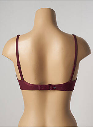 Soutien-gorge broderie haut soutien-gorge emboitant rouge SIMONE PERELE femme