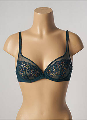 Soutien-gorge broderie vert SIMONE PERELE femme