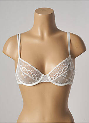 Soutien-gorge broderie haut soutien-gorge emboitant beige PASSIONATA femme