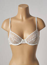 Soutien-gorge broderie haut soutien-gorge emboitant beige PASSIONATA femme