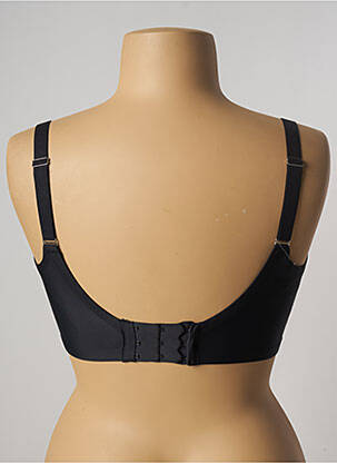 Soutien-gorge effet matière satinée haut soutien-gorge moulé noir M&S COLLECTION femme