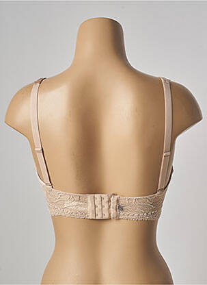 Soutien-gorge effet matière satinée haut soutien-gorge balconnet chair SIMONE PERELE femme