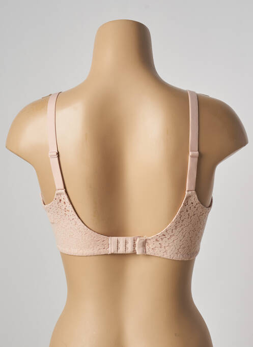 Soutien-gorge effet matière satinée haut soutien-gorge moulé rose FEMILET femme