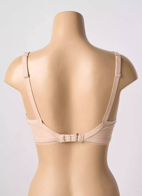 Soutien-gorge effet matière satinée haut soutien-gorge moulé chair SIMONE PERELE femme