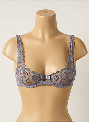 Soutien-gorge broderie gris PASSIONATA femme
