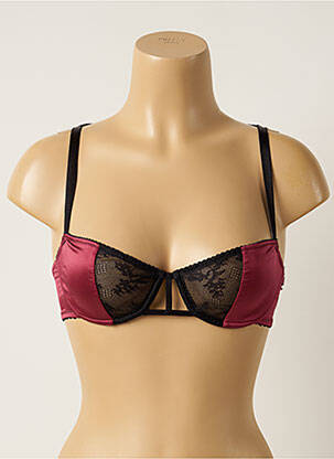 Soutien-gorge effet matière satinée rouge PASSIONATA femme