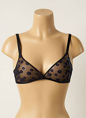 Soutien-gorge sans armature haut triangles noir SIMONE PERELE femme