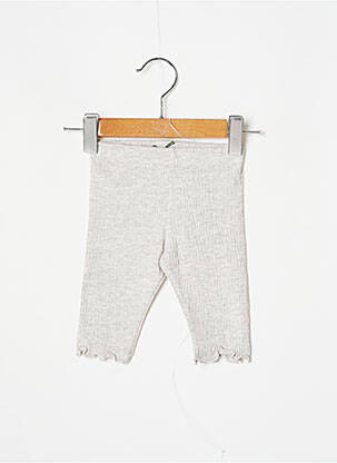 Legging tissage froissé taille élastique gris J.O MILANO fille