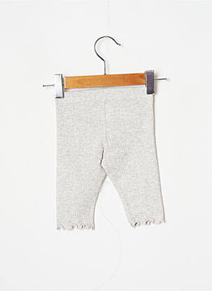 Legging tissage froissé taille élastique gris J.O MILANO fille