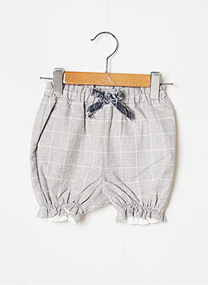 Short coupe boule taille élastique gris J.O MILANO fille