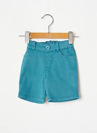 Bermuda tissage popeline taille élastique bleu J.O MILANO garcon
