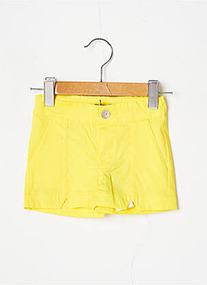 Short stretch taille ajustable jaune J.O MILANO fille