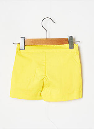 Short stretch taille ajustable jaune J.O MILANO fille