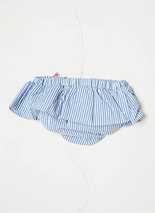 Culotte tissage popeline bleu J.O MILANO fille