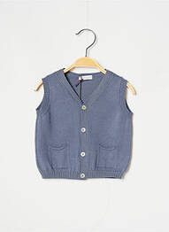 Gilet sans manche poches bleu J.O MILANO garcon