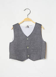 Gilet sans manche coupe cintrée gris J.O MILANO garcon