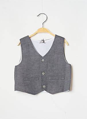 Gilet sans manche coupe cintrée gris J.O MILANO garcon