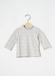 Sous-pull manches longues manches longues gris J.O MILANO enfant